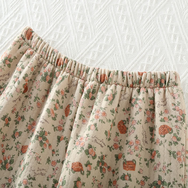 Ownkoti Rustic Rugged Rose Cotton Pajama Set for Women and Men