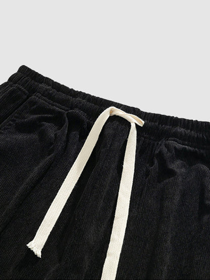 Set of 3 Items for Men: Checked Jacket, Velvet Basic T-Shirt, and Casual Trousers