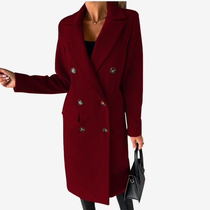 Rosella™ Sophisticated and Chic Long Coat