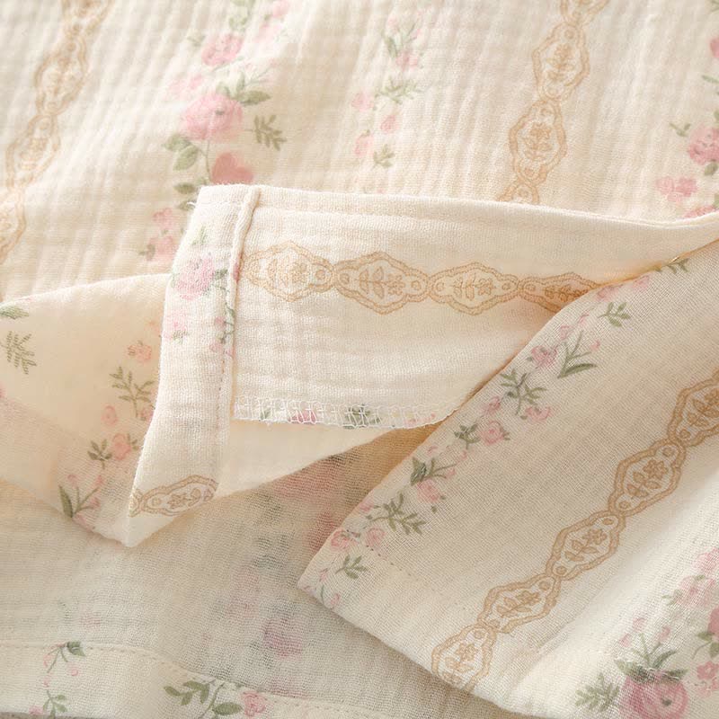 Ownkoti Forest Style Comfy Pure Cotton Loungewear Set