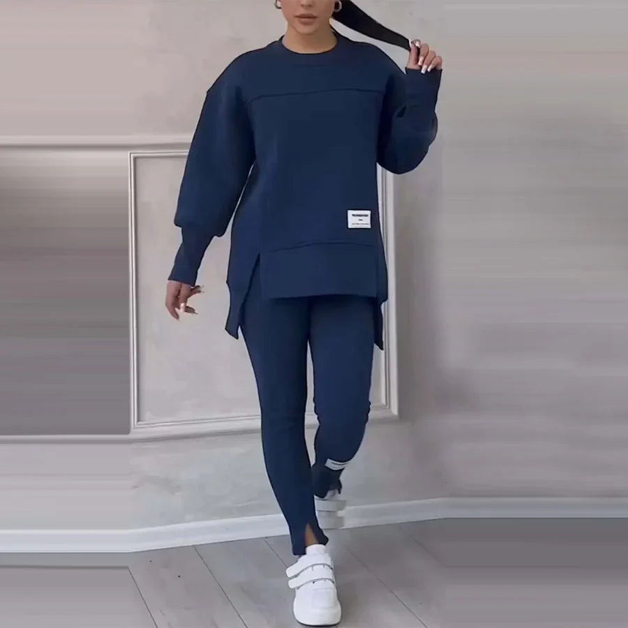 Women's Casual Sweatshirt Leggings Set