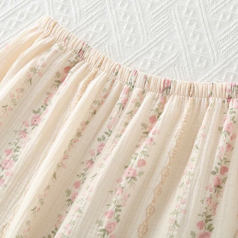 Ownkoti Forest Style Comfy Pure Cotton Loungewear Set