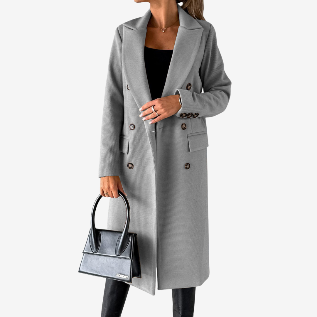 Rosella™ Sophisticated and Chic Long Coat