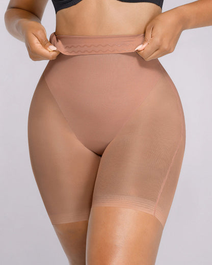 BOOT-YEAH™ MeshSmooth™ High-Waisted Mid Thigh Short
