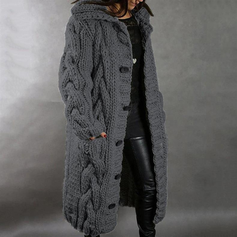 Avero | Elegant Cozy Coat with Tummy Coverage