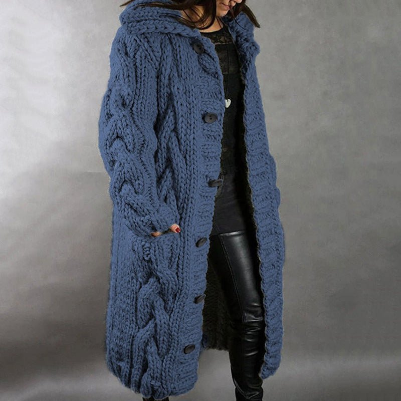 Avero | Elegant Cozy Coat with Tummy Coverage