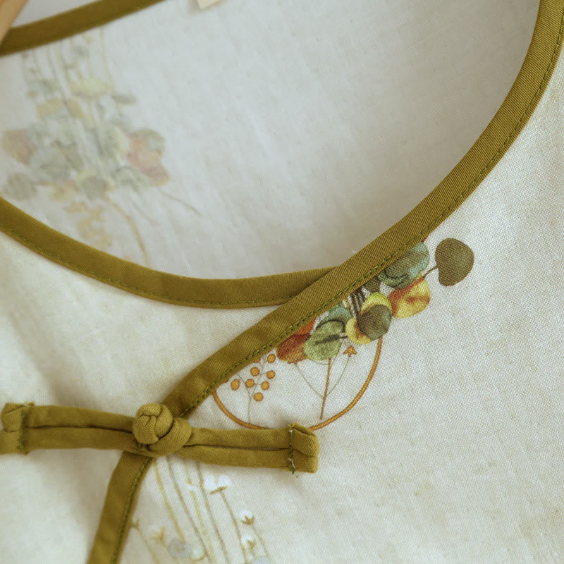 Floral Woven Short Sleeve Lounge Set - Comfortable and Stylish Sleepwear for Relaxed Days