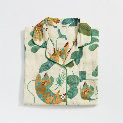 Ownkoti Adorable Lounge Set with Tiger Cat