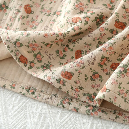 Ownkoti Vintage Rose Garden Cotton Lounge Set - Elegant Comfort for Relaxed Days