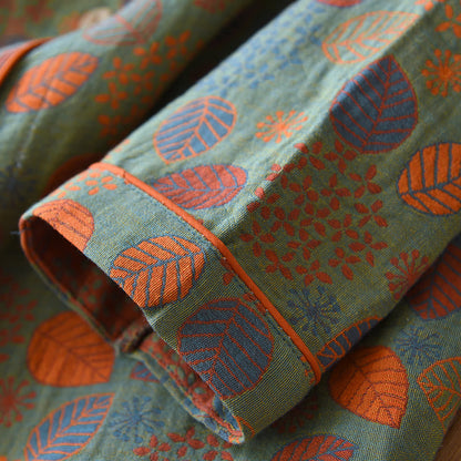 Ownkoti Green Shine in Cotton Voile - Comfortable Loungewear Set