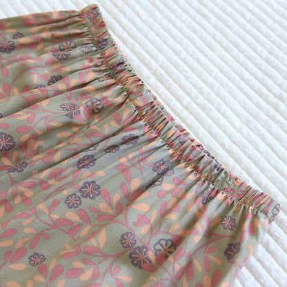 Ownkoti Floral Print Comfortable and Breathable Loungewear Set