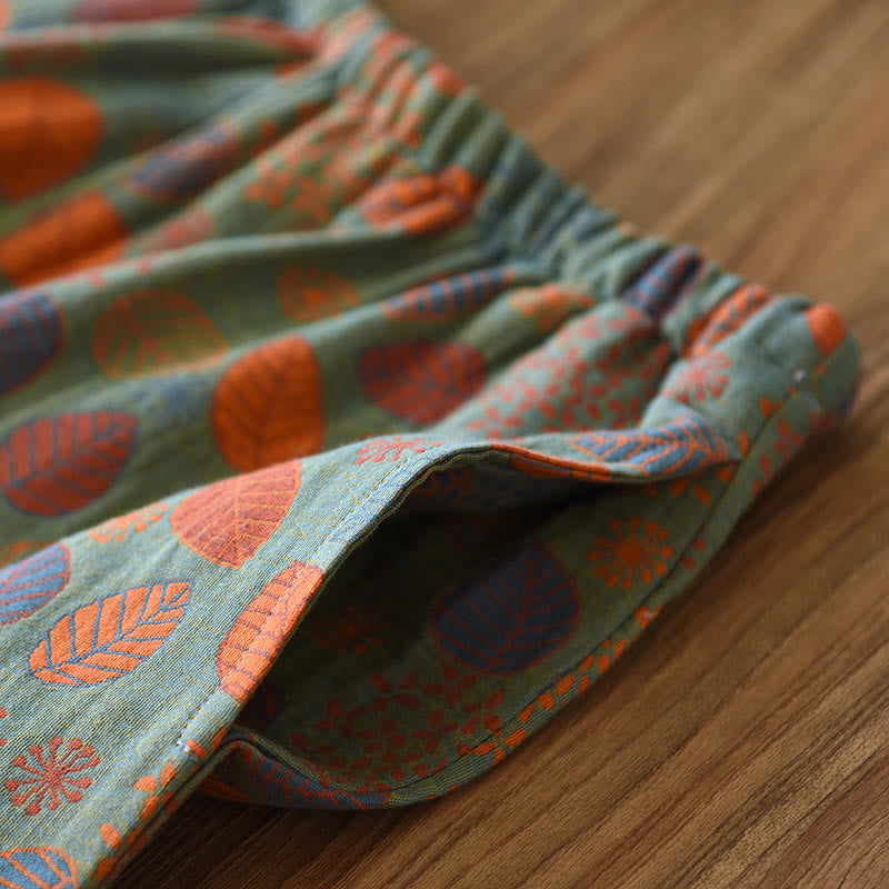 Ownkoti Green Shine in Cotton Voile - Comfortable Loungewear Set