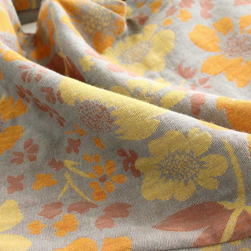 Ownkoti Yellow Daisy Elegant Cotton Loungewear Set for Comfortable Relaxation