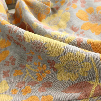 Ownkoti Yellow Daisy Elegant Cotton Loungewear Set for Comfortable Relaxation