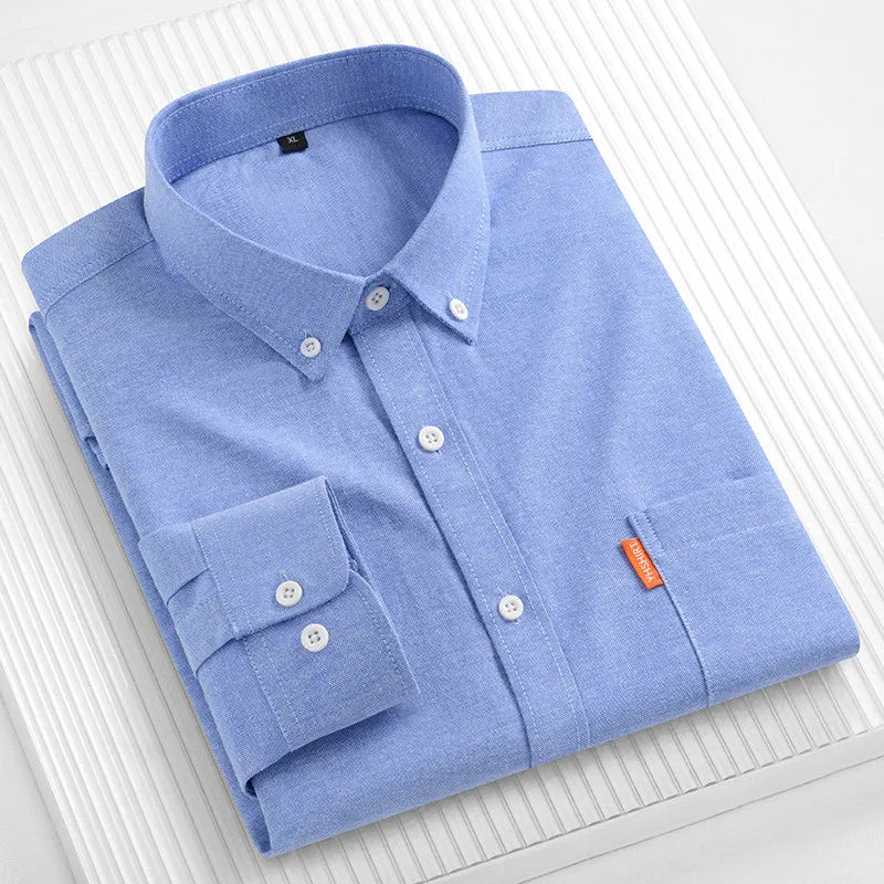 Crisp Cotton Oxford Shirt
