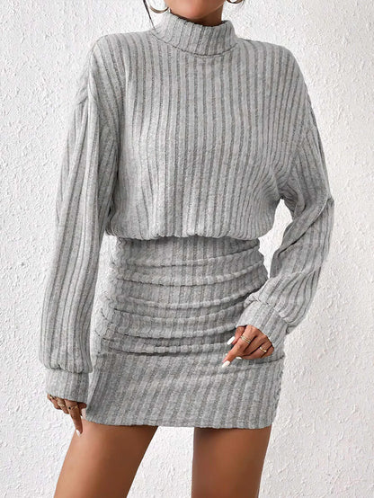 Cozy Knitted Sweater Dress