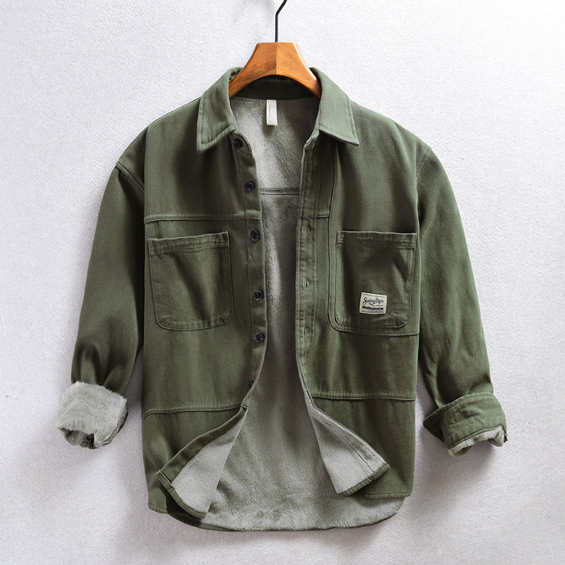 Cozy Cargo Fleece Shirt