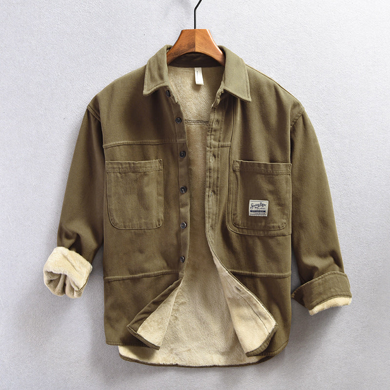 Cozy Cargo Fleece Shirt