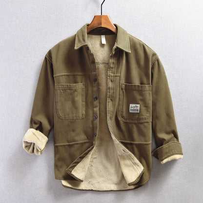 Cozy Cargo Fleece Shirt