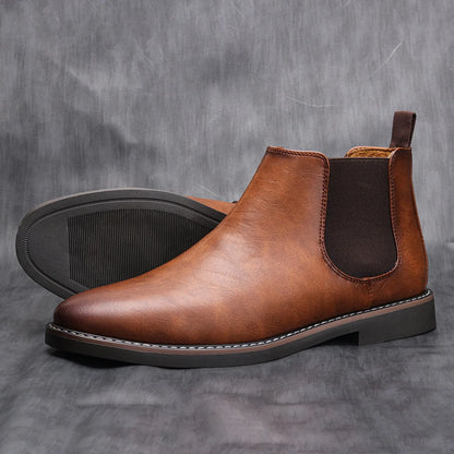 Retro Chic Chelsea Boots
