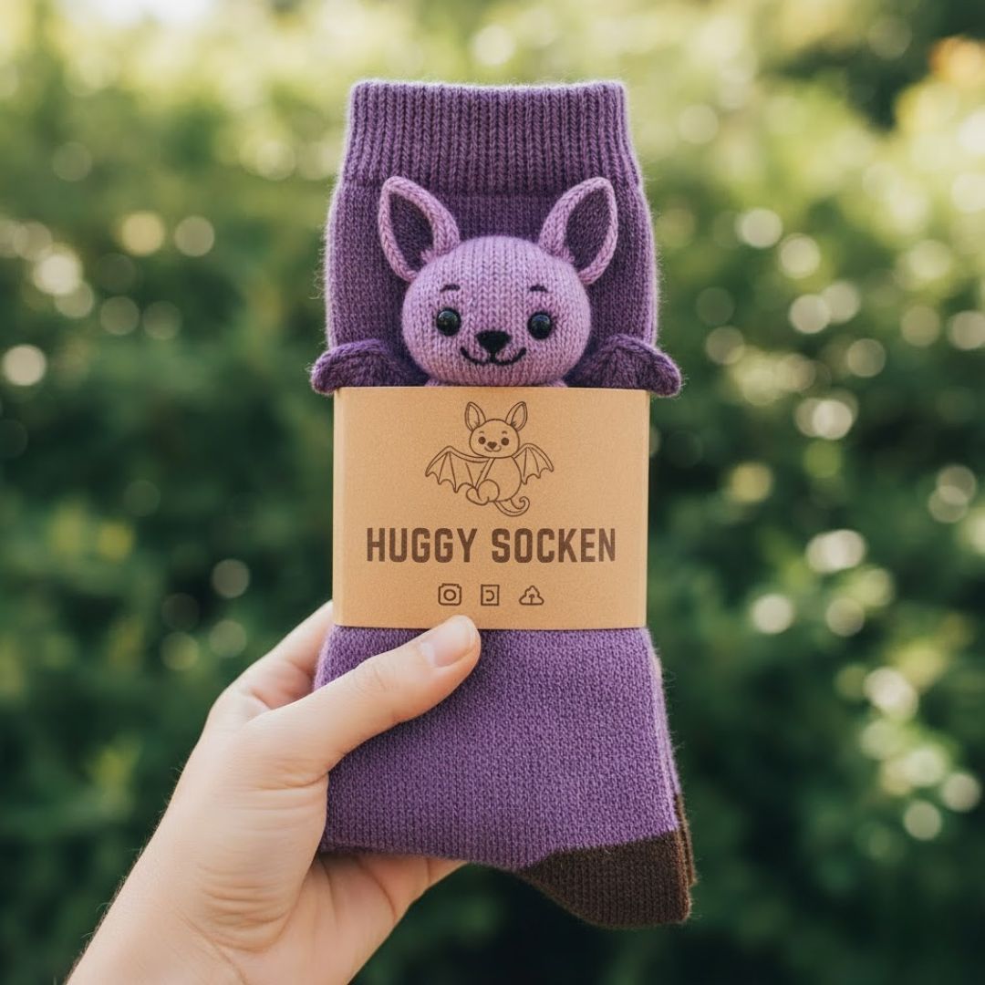 HUGGY Cozy Animal Socks
