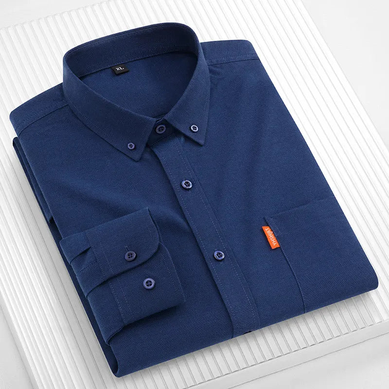 Crisp Cotton Oxford Shirt