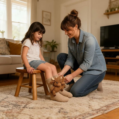 HUGGY Cozy Animal Socks