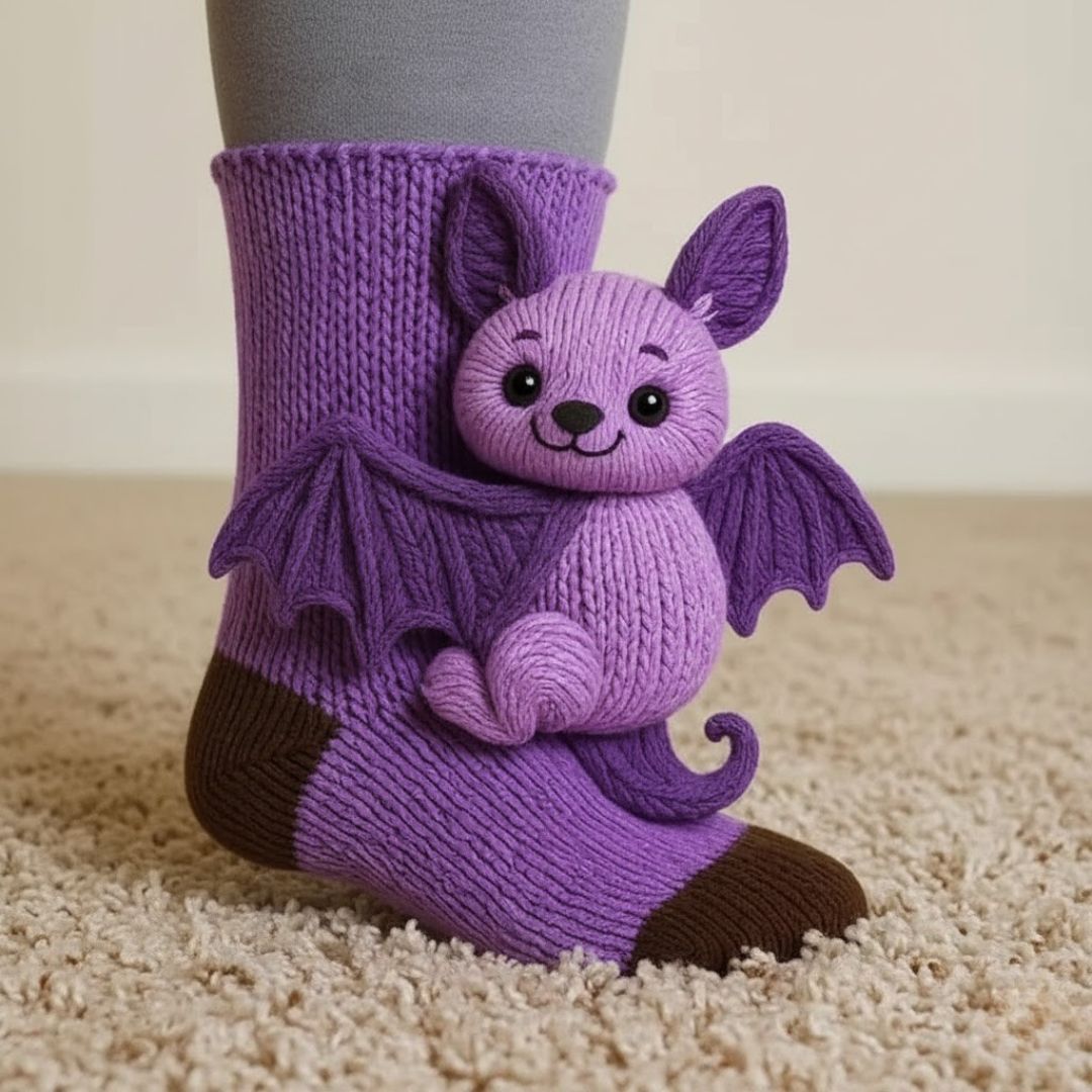 HUGGY Cozy Animal Socks