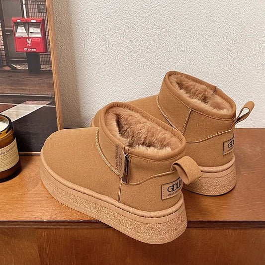 Cozy Winter Fur Boots