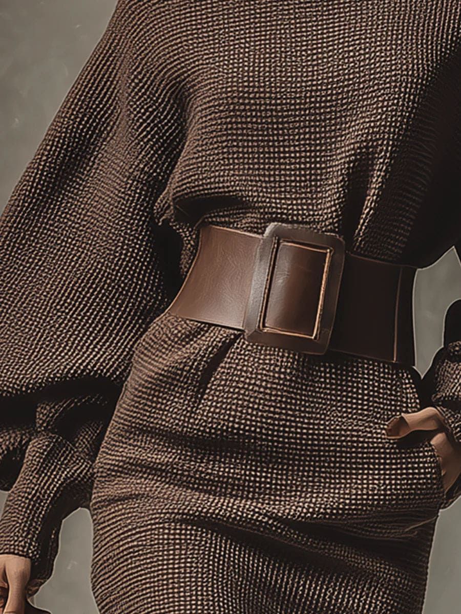 Avero Knit Belted Dress