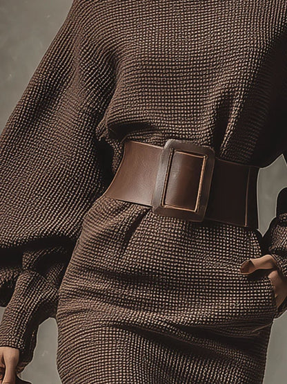 Avero Knit Belted Dress