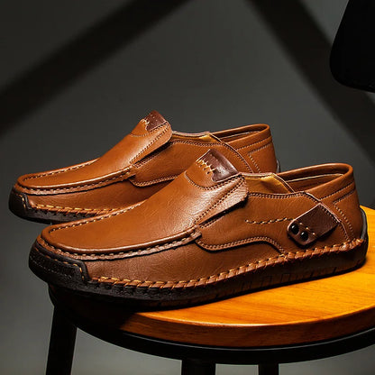 Comfort Walk Leather Loafers