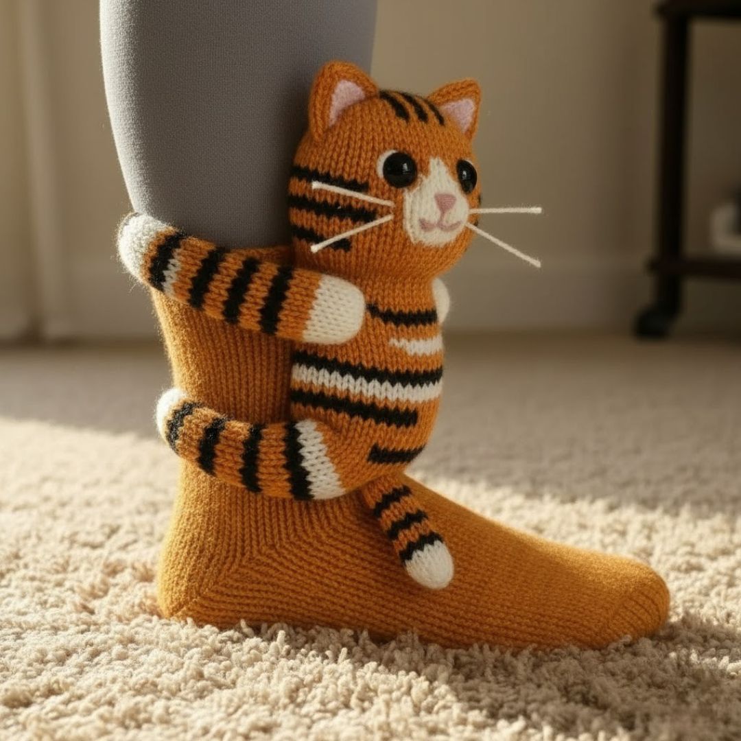 HUGGY Cozy Animal Socks