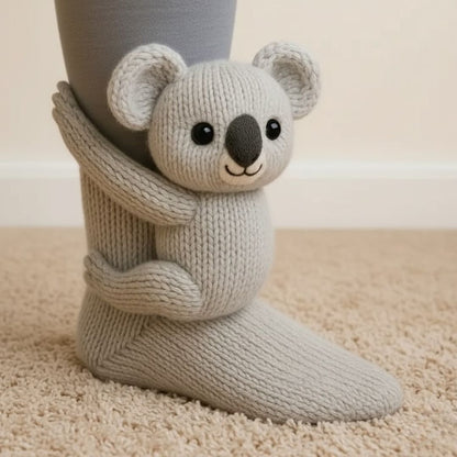 HUGGY Cozy Animal Socks