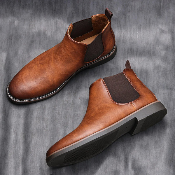 Retro Chic Chelsea Boots