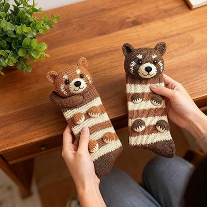 HUGGY Cozy Animal Socks