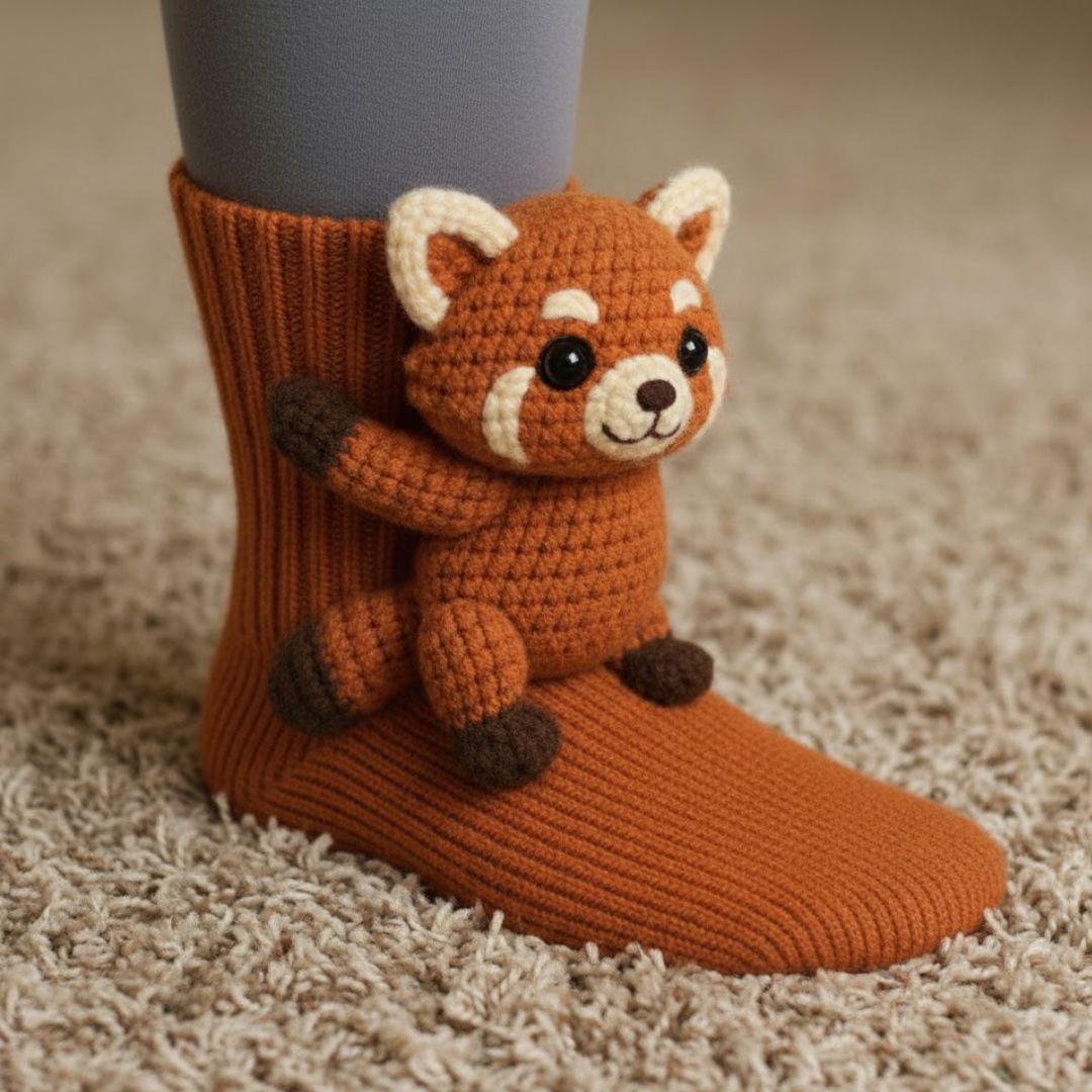 HUGGY Cozy Animal Socks