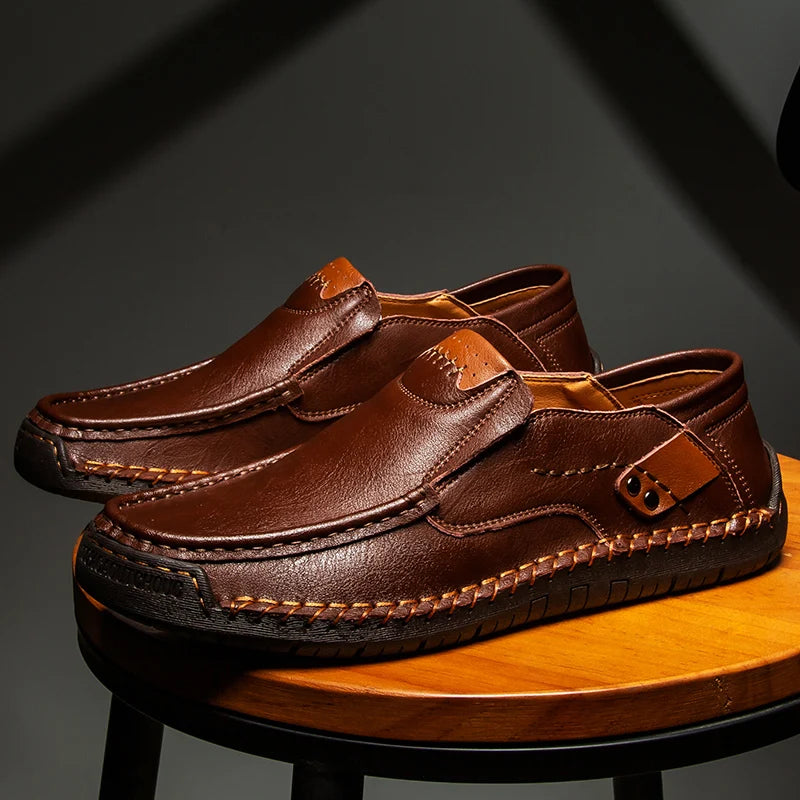 Comfort Walk Leather Loafers