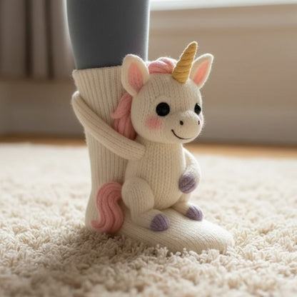 HUGGY Cozy Animal Socks