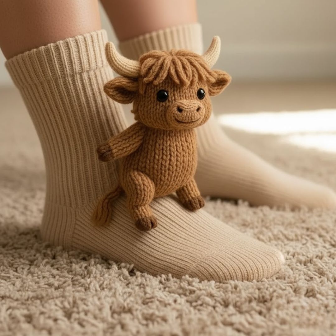 HUGGY Cozy Animal Socks