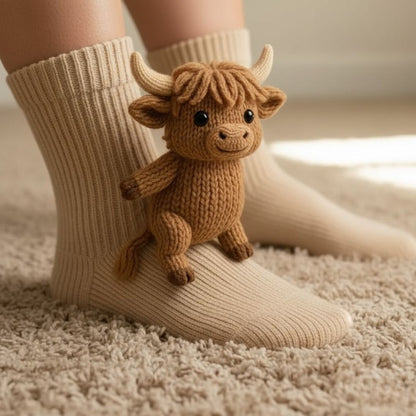 HUGGY Cozy Animal Socks