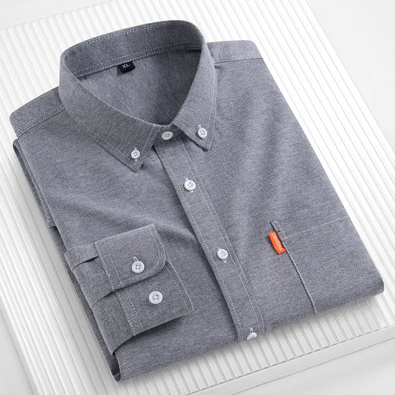 Crisp Cotton Oxford Shirt
