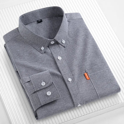 Crisp Cotton Oxford Shirt