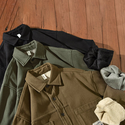 Cozy Cargo Fleece Shirt